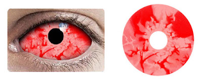  Red Zombie Sclera 2242