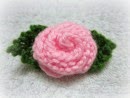 knitted rose