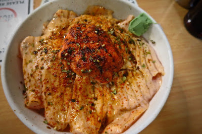 Japanese Curry Express, mentai salmon don