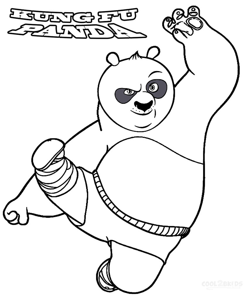  Gambar  Mewarna Kungfu Panda Gambar  Mewarna