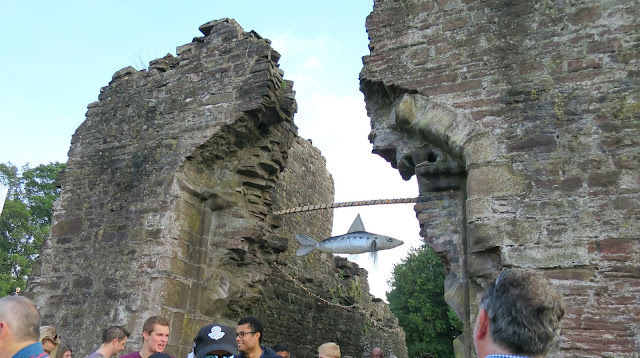 Abergavenny Food Festival Ruins Castle Grounds