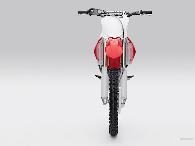 Honda CRF450R front view