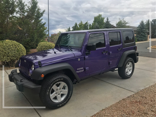 purple jeep wrangler for sale