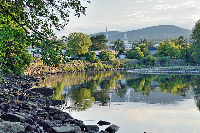 La rivière du Gouffre à Baie-Saint-Paul