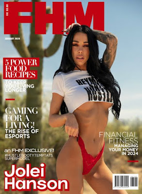 Download free FHM UK – January 2024 adult magazine in pdf