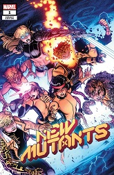 New Mutants #1 by Nick Bradshaw