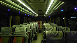 Interior Bus Pariwisata Jogja Seat 35