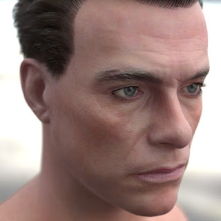 3d model Jean Claude Van Damme