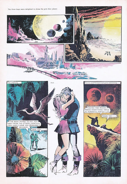 British Girls' Comics Diana Annual 1977 Fabulous Four by Enrique Badia 