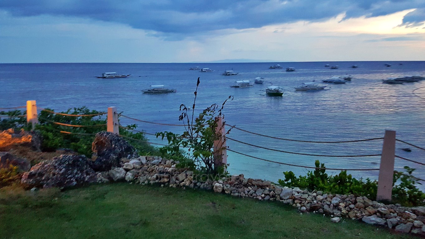 beautiful sunset at Amorita Resort, Alona Beach, Panglao, Bohol