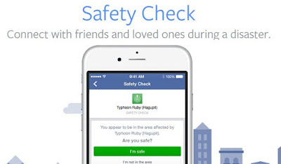 How to use facebook safety check