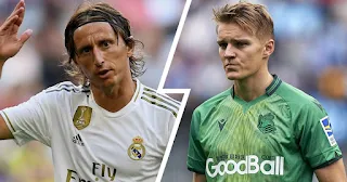 Odegaard to compete with Modric in Real Madrid midfield this season