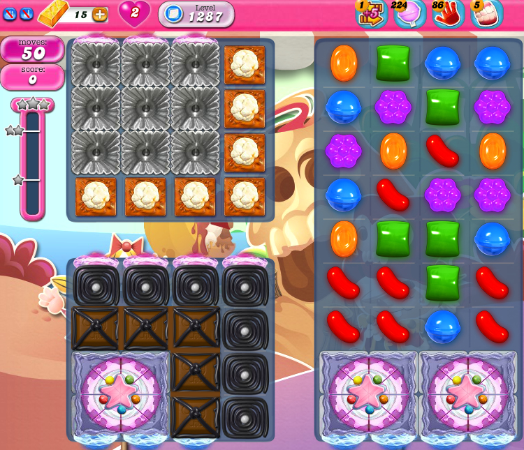 Candy Crush Saga 1287