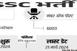 हरियाणा में 6 हजार कॉन्स्टेबल पदों के लिए आवेदन, सैलरी 21000 (Application for 6 thousand constable posts in Haryana, salary 21000)