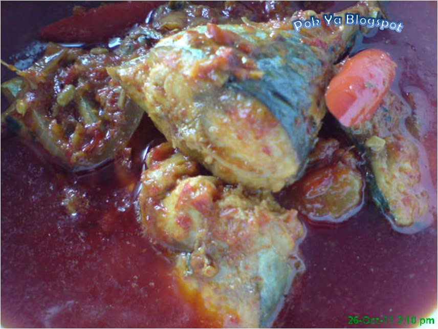 Selera Serata Ceruk :: Pok Ya ::: Asam Pedas Ikan Tongkol 