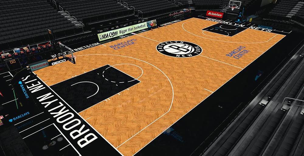 Nba 2k14 Brooklyn Nets Court Hd