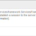 Error-com.informatica.pcsf.servicesframework.ServicesFrameworkException:[DTF_022] Unable to establish a session to the server.Reason-[Connection refused:no further information].
