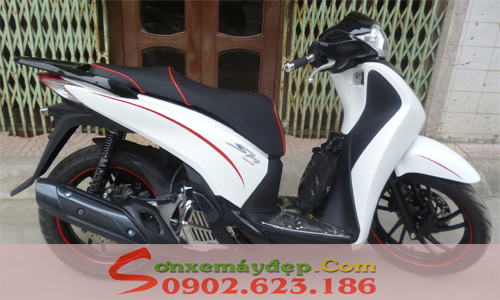 Sơn xe Honda Sh 150i Việt Nam lên Sporty