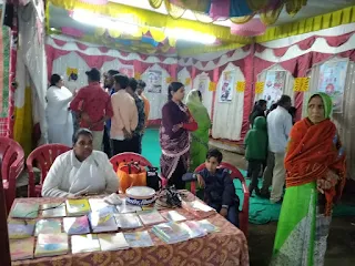 ब्रह्माकुमारी सेवा केंद्र द्वारा विश्व नवनिर्माण आध्यात्मिक चित्र प्रदर्शनी का आयोजन