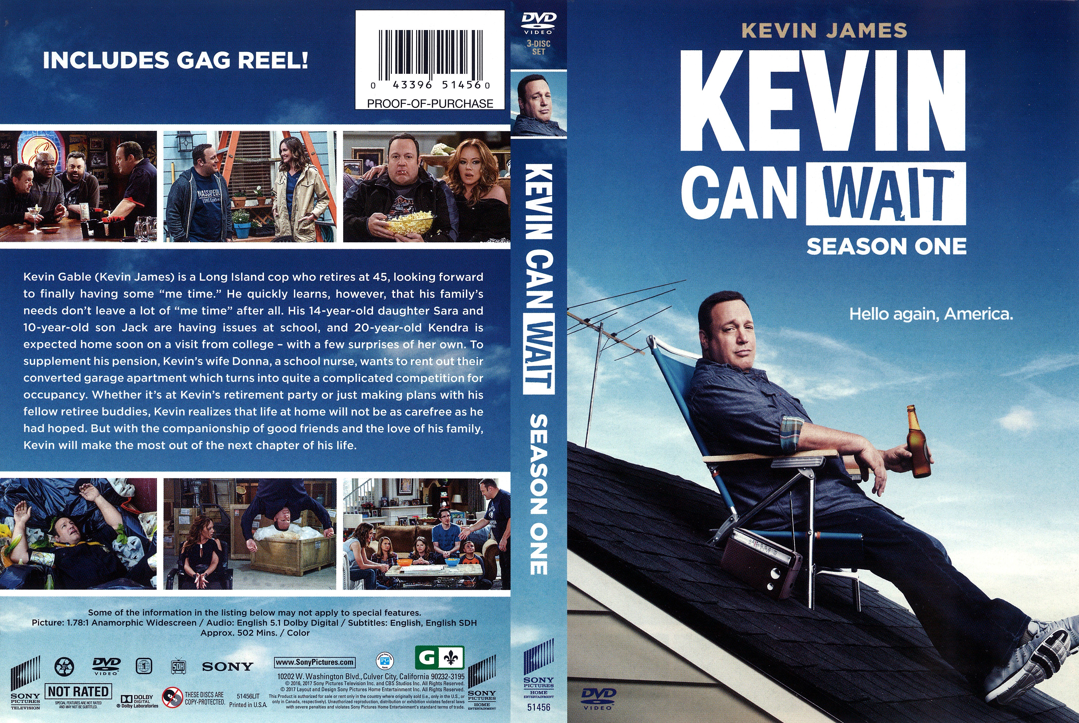 Kevin Can Wait Season 1 DVD Cover - Cover Addict - DVD 