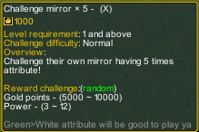 Dream One Piece Challenge Mirror 5X detail