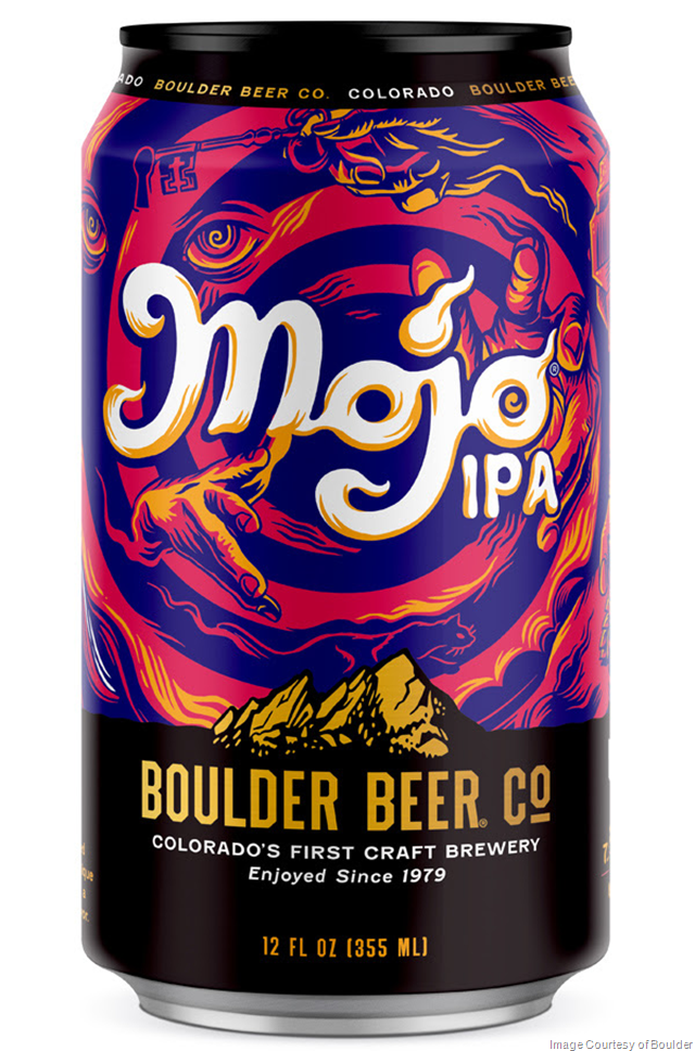 Boulder Updating Mojo IPA Cans