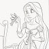 Disney Princess Rapunzel Coloring Pages