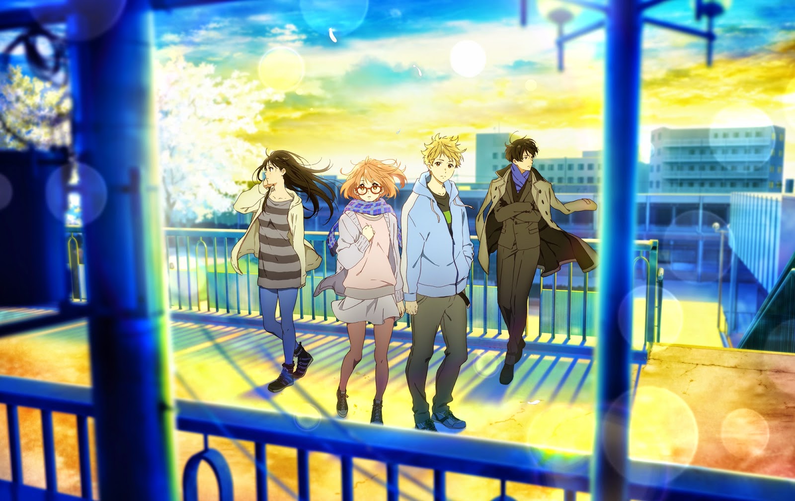 Gekijou-ban Kyoukai no Kanata: I'll Be Here - Mirai-hen imagen promocional