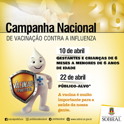 CAMPANHA NACIONAL DE VACINAÃ‡ÃƒO  CONTRA A INFLUENZA