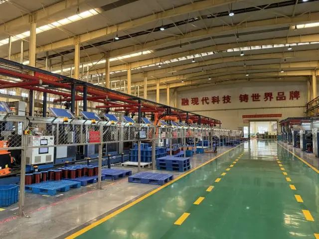 Intelligent production line of Guangdong Jintian Copper Co., Ltd.