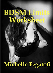 BDSM Limits Worksheet by Michelle Fegatofi
