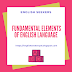 Fundamental elements of the English language