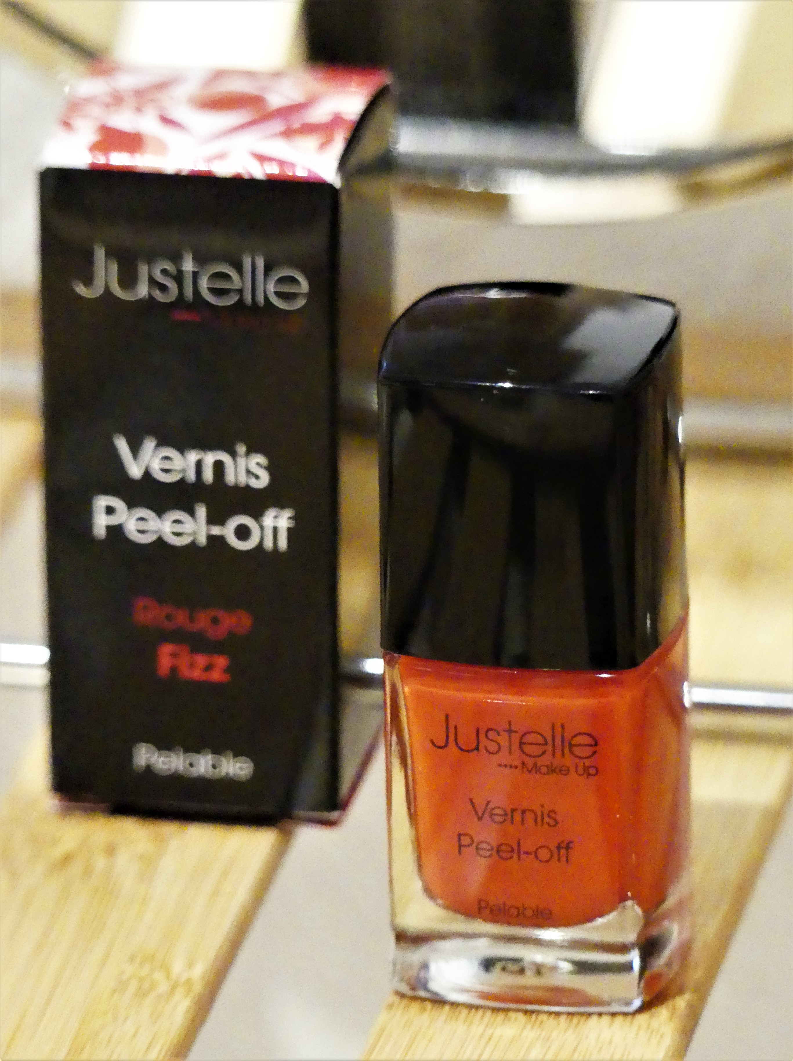 vernis peel-off justelle make up