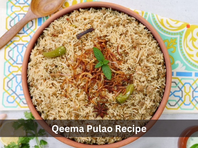 Beef Qeema Pulao Recipe