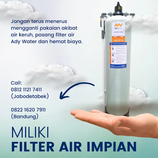 Ukuran Tabung Filter Air | Jasa Install Filter Air Terdekat di Rancasari