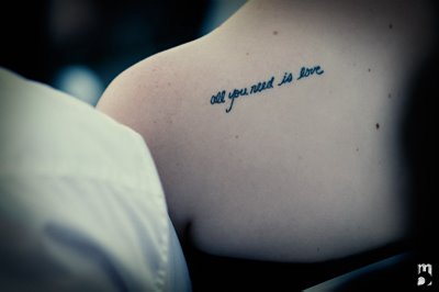 Small Tattoo Quotes on This Wouldn T Be My Particular Choice  But It Looks Pretty Cool To Me