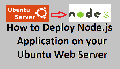 How to Deploy Node.js Application on your Ubuntu Web Server