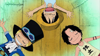 One Piece エース サボ ルフィ幼少期 Ace Sabo Luffy
