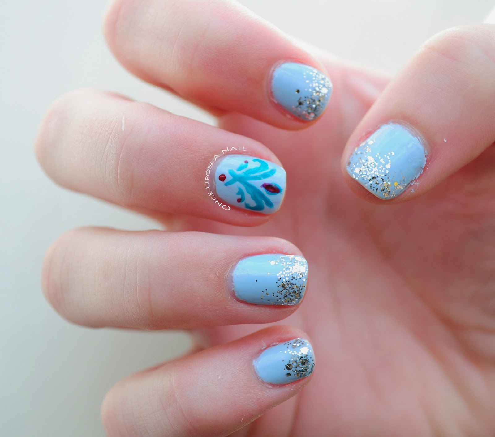 Once Upon A Nail: Frozen Nails Part II - Elsa