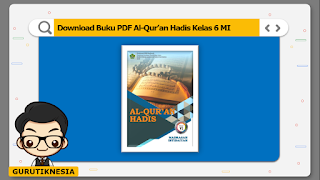 download ebook pdf  buku digital al-quran hadis kelas 6 mi