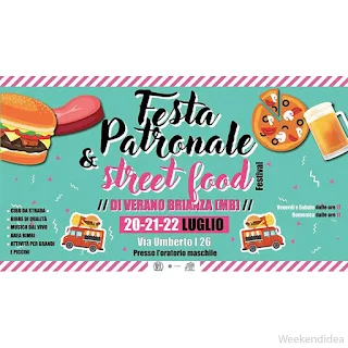 Street food e Festa del paese 20-21-22 Luglio Verano Brianza (MB)