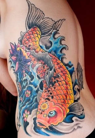 11 Tato Ikan Koi Keren Terbaru TATONESIA