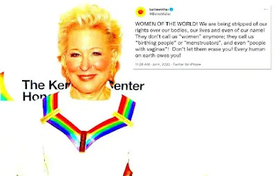 Bette Midler stirs controversy by saying everyone's trans language erases women