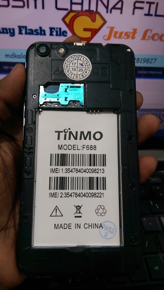 Tinmo F688 Flash File MT6580 6.0 Update Firmware 1000%Tested