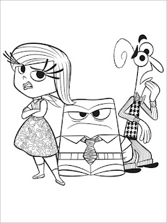 Desenhos do Inside Out para Colorir