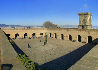 Montjuïc Castle in Barcelona