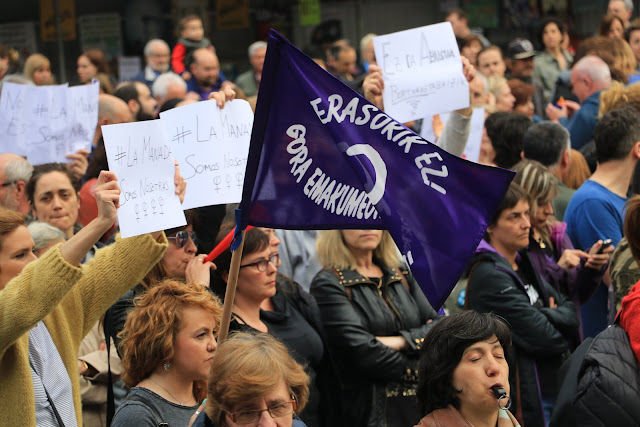 Protesta contra la violencia machista