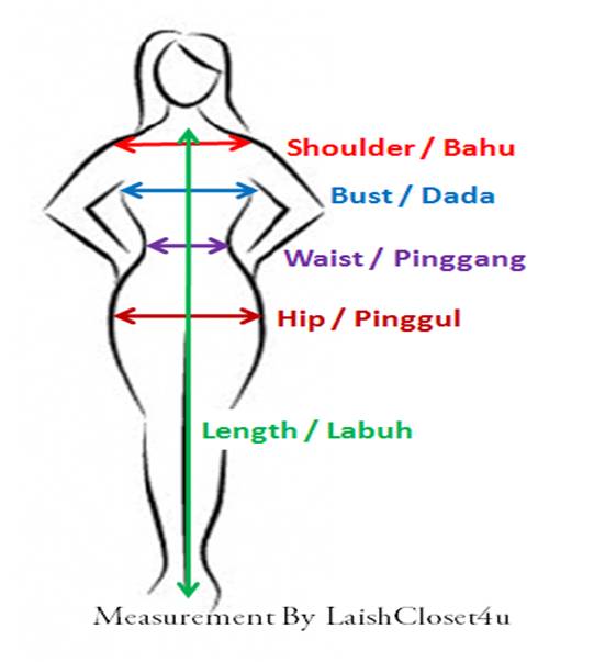 HOW TO MEASURE TOPS & BOTTOMS ~ Vintage by LaishCloset4u