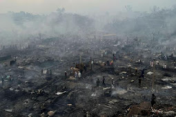 Kamp Pengungsi Rohingya di Bangladesh Terbakar, Ribuan Orang Kehilangan Tempat Tinggal