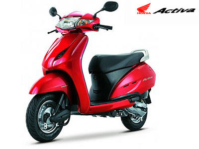 New Honda Activa 2009 scooter for Indian automobile market 